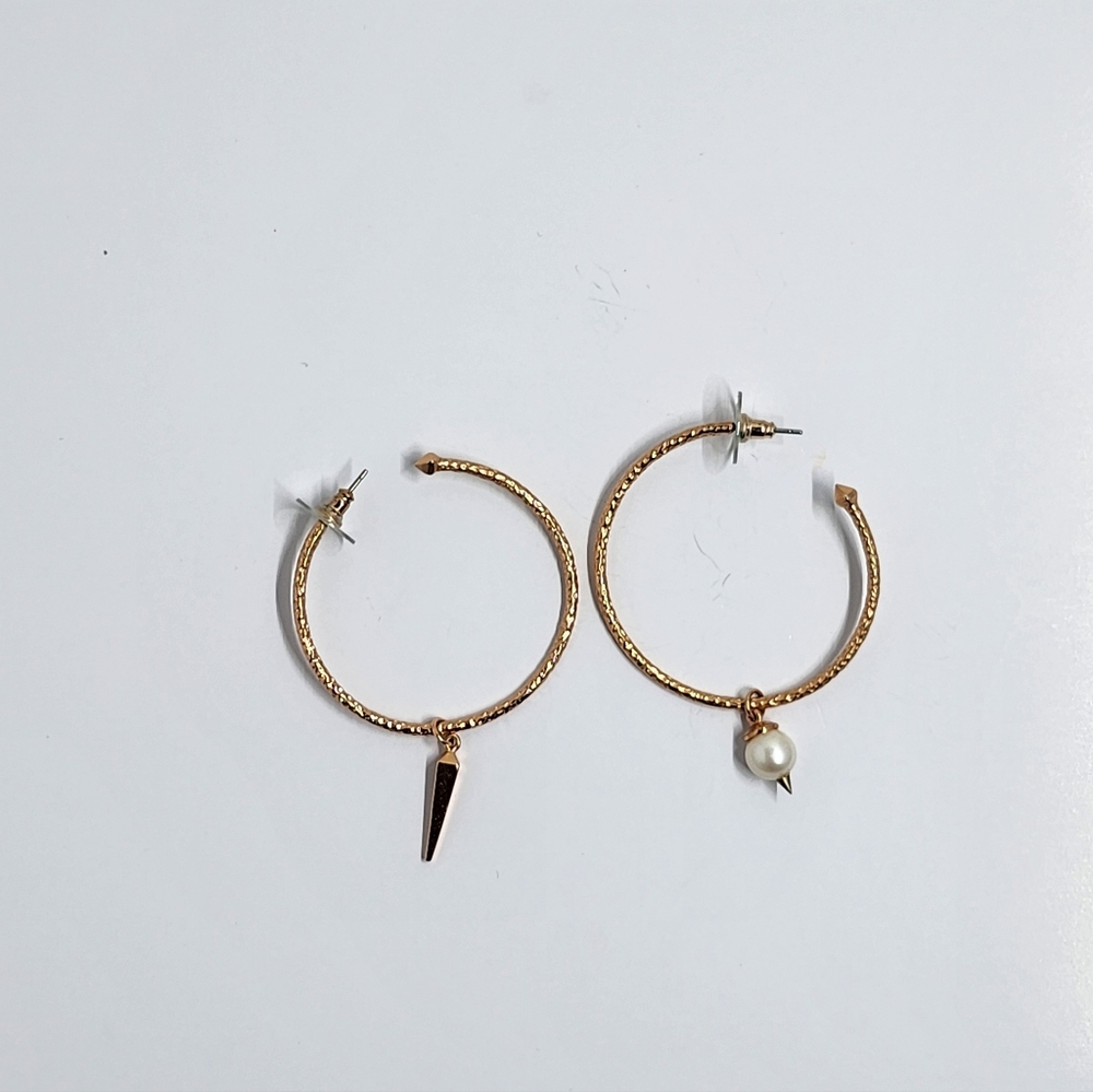 Kendra Scott Rosegold Hoop Earrings